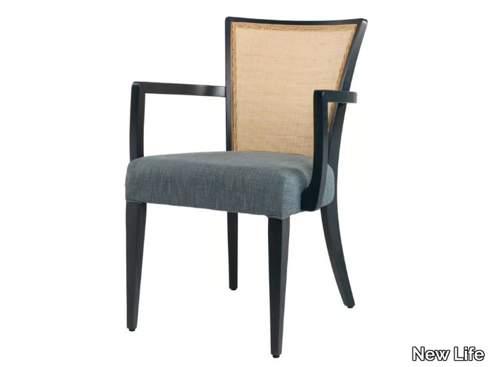 ABBY SB04 - Fabric chair with armrests _ New Life