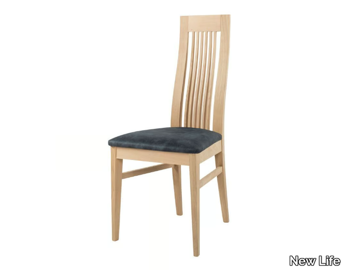 EMMA SE01 - Beech chair high-back _ New Life