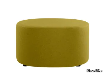 AND PFLT04 - Round fabric pouf _ New Life