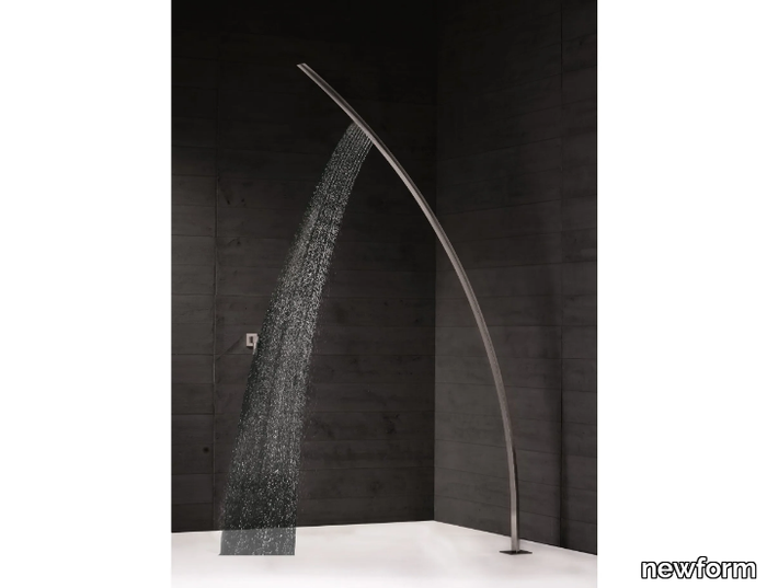 OUTDOOR - Stainless steel outdoor shower _ newform