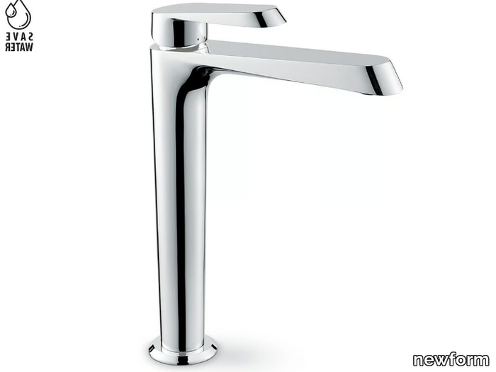 NIO - High single handle countertop washbasin mixer _ newform