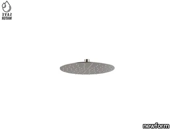 X-STEEL 316 29392X - Round stainless steel rain shower _ newform