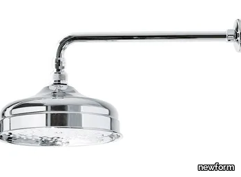 DELUXE 9492 - Classic style overhead shower with arm _ newform