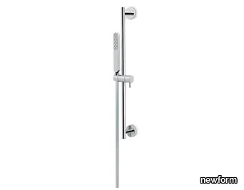 LINFA II - Shower wallbar with hand shower with hose _ newform