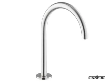 X-STEEL 316 - Deck-mounted sink spout _ newform