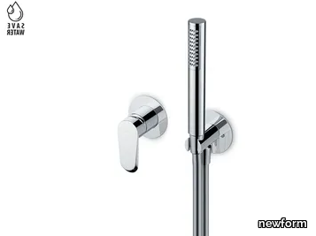 NIO - Recessed shower set with hand shower _ newform