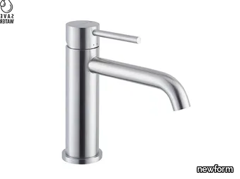 X-STEEL 316 - Countertop stainless steel washbasin mixer _ newform