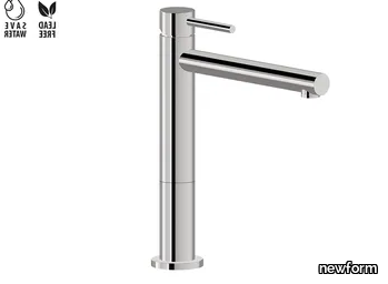 MINI-X - High single handle countertop washbasin mixer _ newform