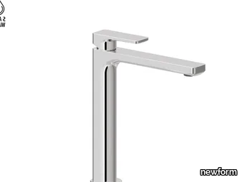 B-EASY 72614 - Countertop single handle washbasin mixer without waste _ newform