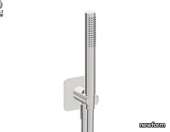 B-EASY 854 - Wall-mounted handshower with bracket _ newform