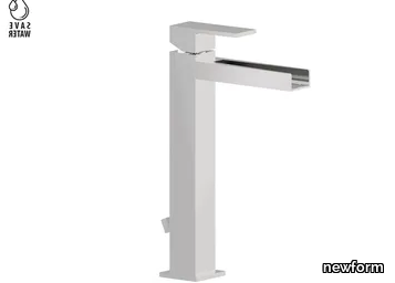 ERGO OPEN 66513 - High single handle countertop washbasin mixer _ newform