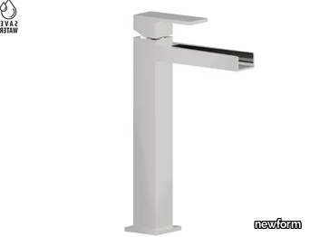 ERGO OPEN 66515 - High single handle countertop washbasin mixer _ newform