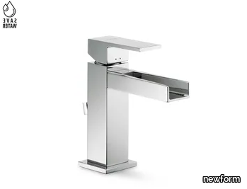 ERGO OPEN 66510 - Single handle countertop washbasin mixer _ newform