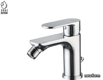 EXTRO - Countertop single handle bidet mixer with swivel spout _ newform