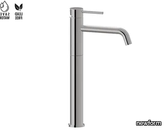 XT - Countertop single handle washbasin mixer without waste _ newform