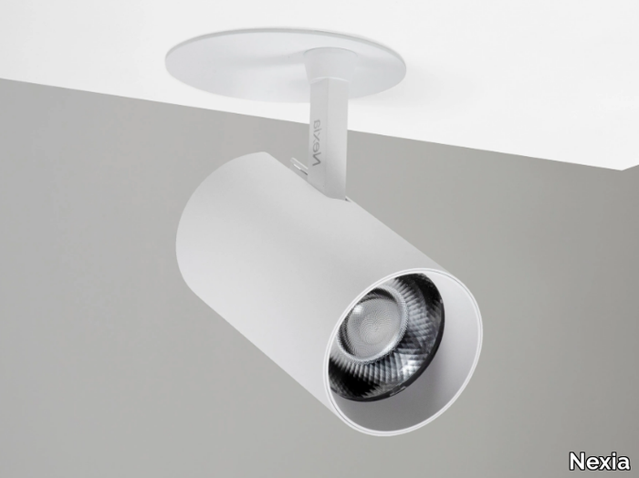 SUTIL SEMIRECESSED - Adjustable aluminium spotlight _ Nexia