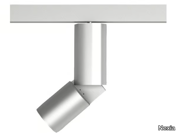 BCN 90_SPOTLIGHTS - Aluminum projector with rail adapter or base to the ceiling _ Nexia