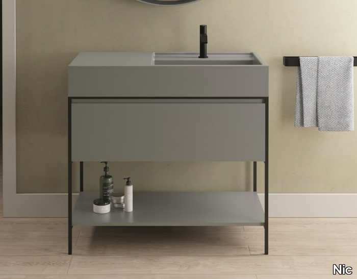 ELEN 90 - Floor-standing vanity unit with drawers _ Nic