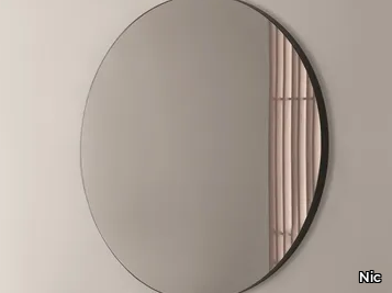 PASTILLE - Round wall-mounted bathroom mirror _ Nic