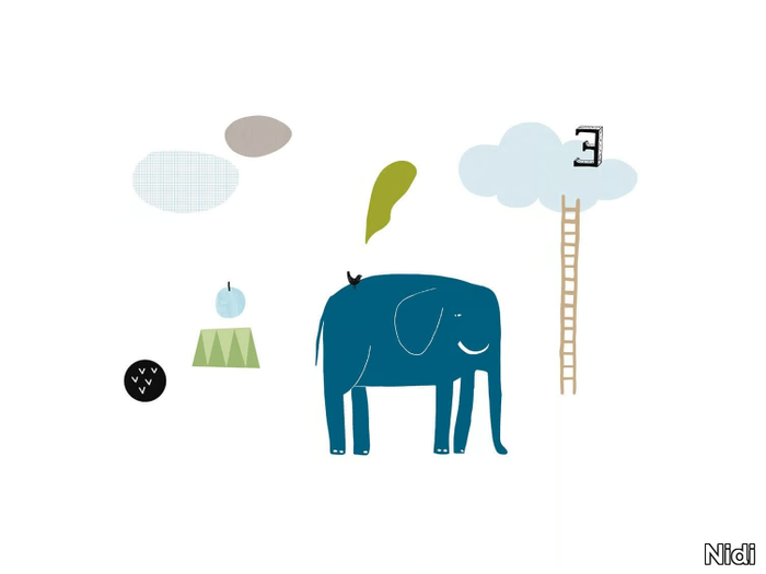 ELEPHANT - Kids wall sticker _ Nidi