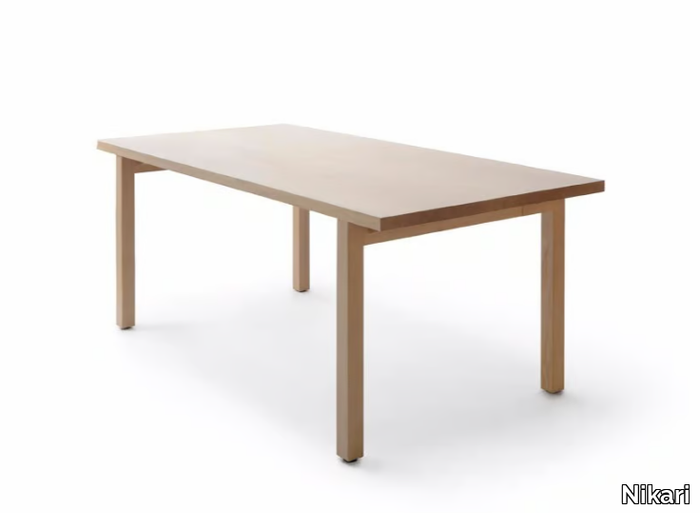 PERIFERIA - Rectangular wooden table _ Nikari