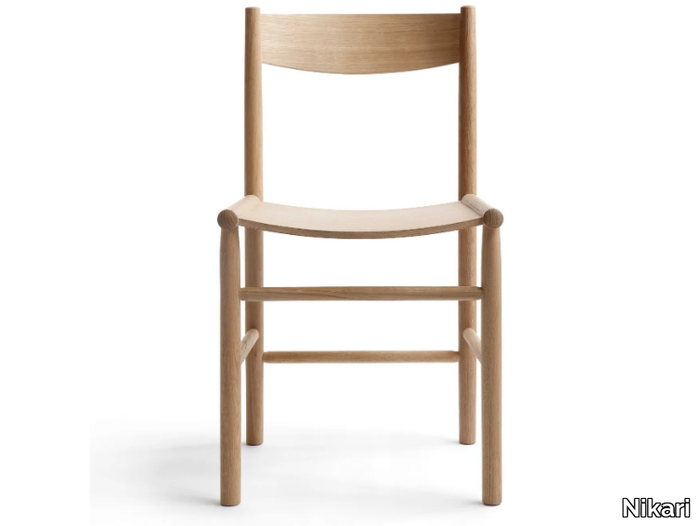 AKADEMIA - Solid wood chair open back _ Nikari