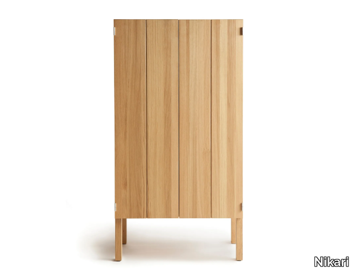 ARKITECTURE - Solid wood high cabinet with doors _ Nikari