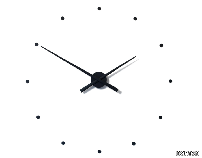 OJ - Wall-mounted polystyrene clock _ nomon