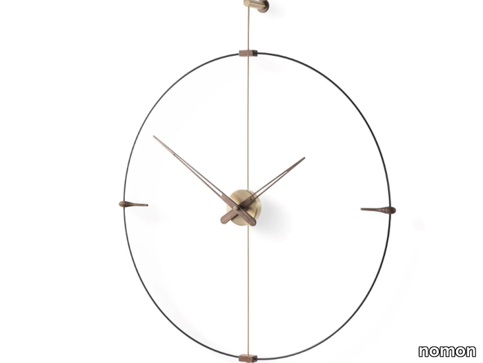 MINI BILBAO - Wall-mounted wood and metal clock _ nomon