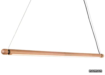 LINEA H - LED oak pendant lamp _ nomon