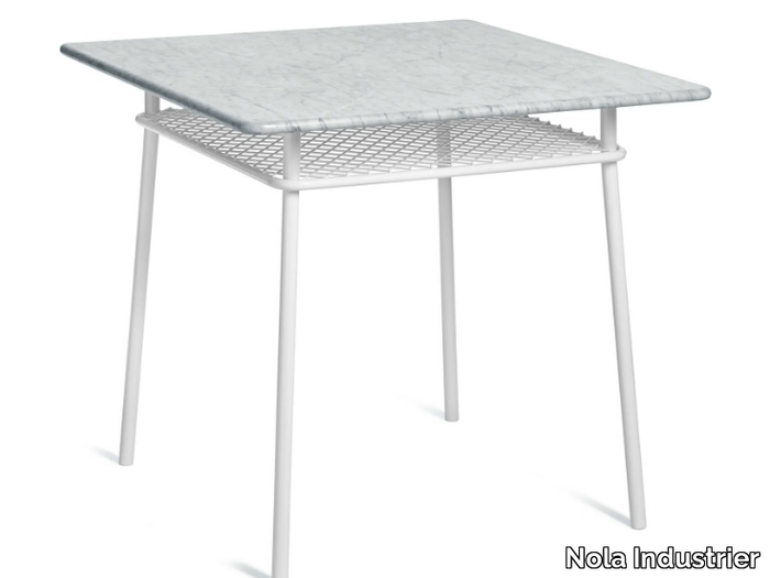 WIMBLEDON - Square steel table _ Nola Industrier