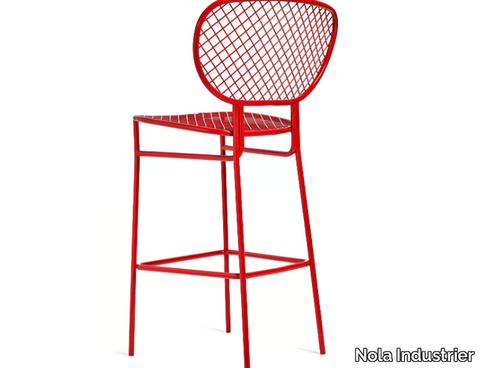 WIMBLEDON - High steel stool _ Nola Industrier