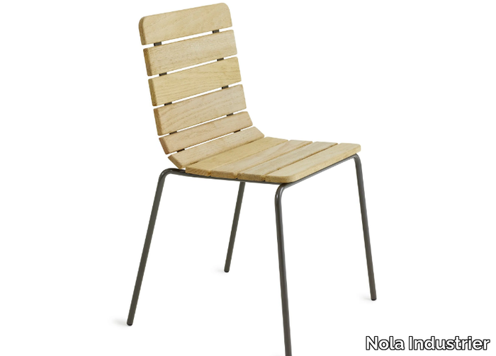 11:AN - Stackable oak chair _ Nola Industrier