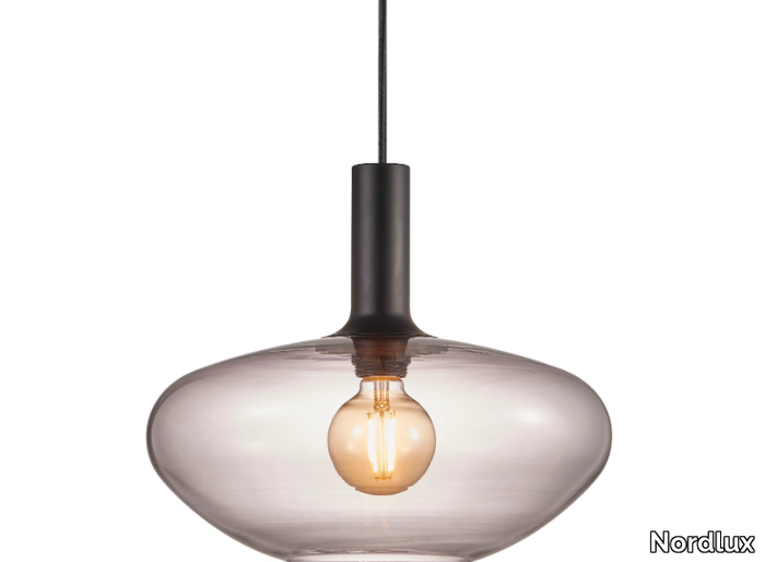 ALTON 35 - Handmade blown glass pendant lamp _ Nordlux