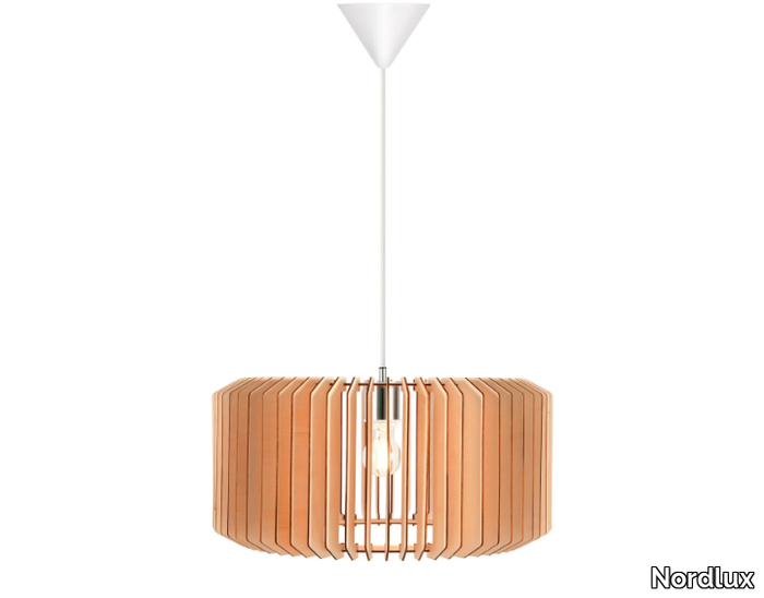 ASTI - Dimmable LED wooden pendant lamp _ Nordlux