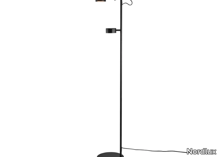 CLYDE - Adjustable metal floor lamp with dimmer _ Nordlux