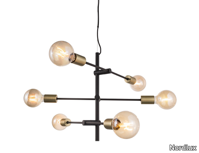 JOSEFINE - Dimmable swivel metal pendant lamp _ Nordlux