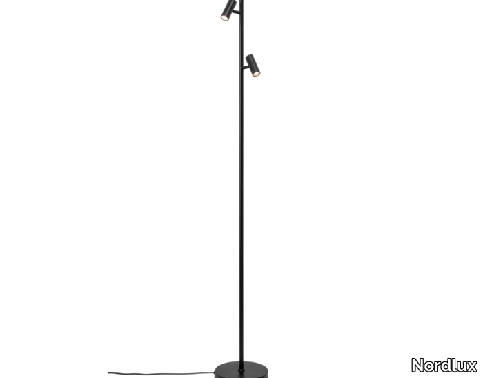 OMARI - Adjustable metal floor lamp _ Nordlux