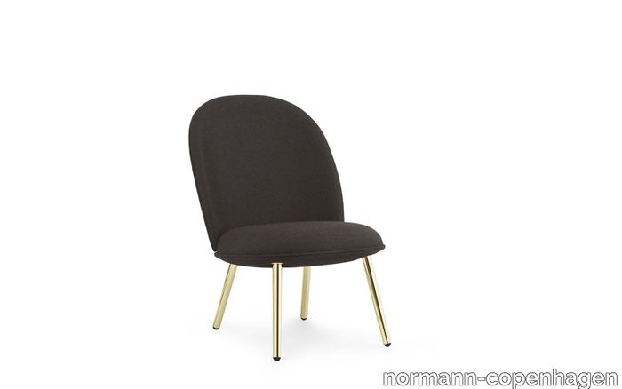 Ace Lounge Chair Brass Synergy