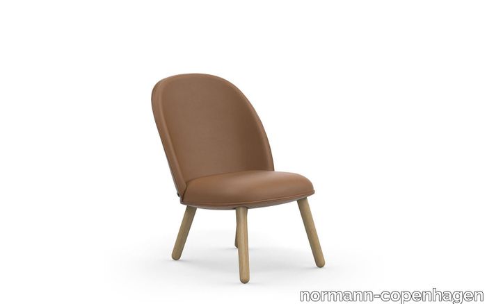 Ace Lounge Chair Oak Main Line Flax