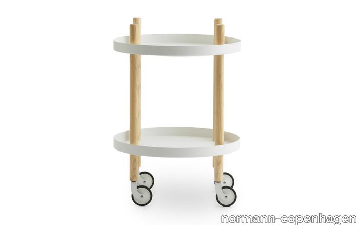 Block Table Ø45 cm Black