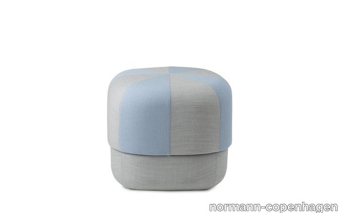 Circus Pouf Duo Small Light Blue