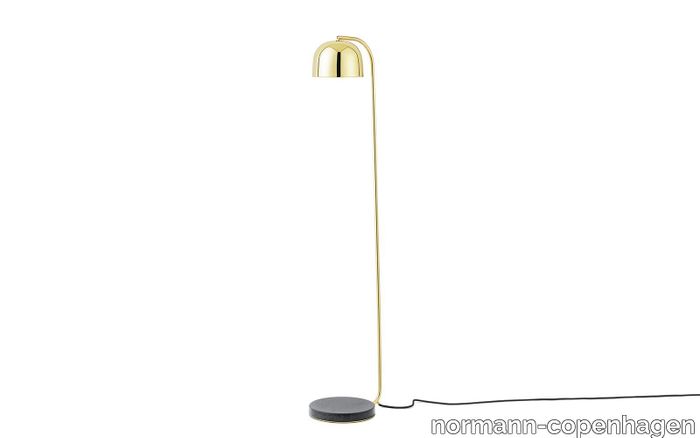 Grant Floor Lamp EU Brass