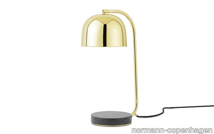 Grant Table Lamp EU Brass