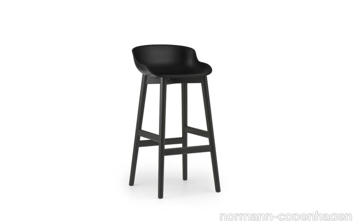 Hyg Barstool 75 cm Black Oak/Olive