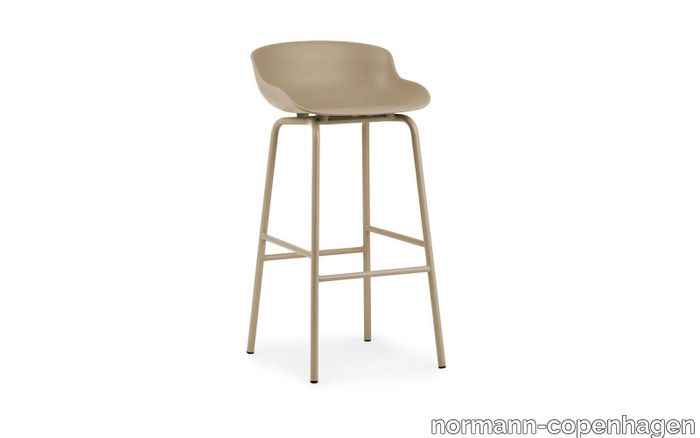 Hyg Barstool 75 cm Steel Grey