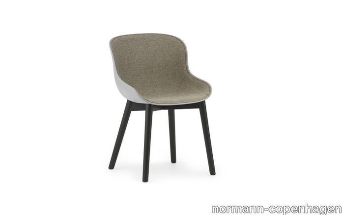 Hyg Chair Front Upholstery Black Oak Grey/Main Line Flax