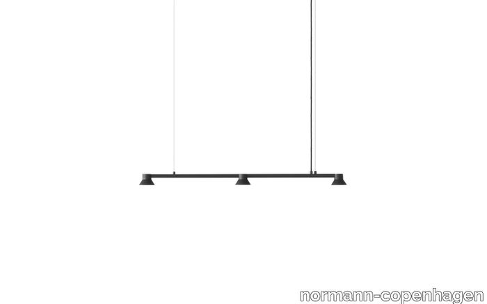 Hat Lamp Linear Small EU Black