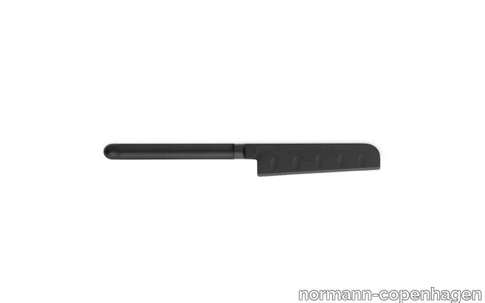 Pebble Cheese Knife Black