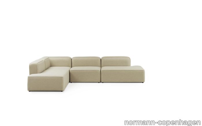 Rope Sofa 3 Seater Corner Main Line Flax